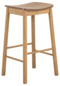 Barkruk Barlow - Mat eiken fineer (minimale bestelling 2 stuks)