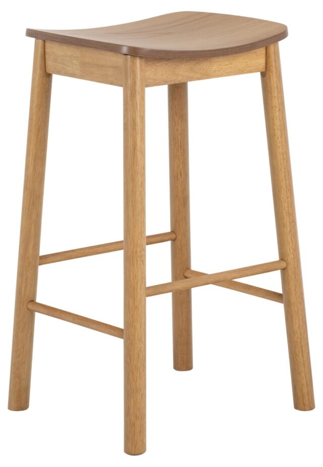 Barkruk Barlow 8211 Mat Eiken Fineer Minimale Bestelling 2 Stuks