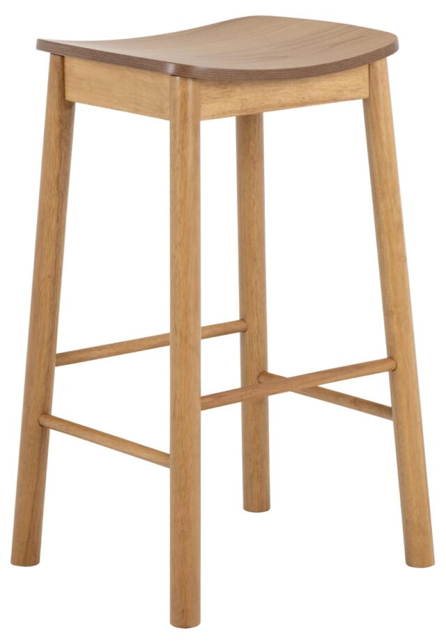Barkruk Barlow 8211 Mat Eiken Fineer Minimale Bestelling 2 Stuks