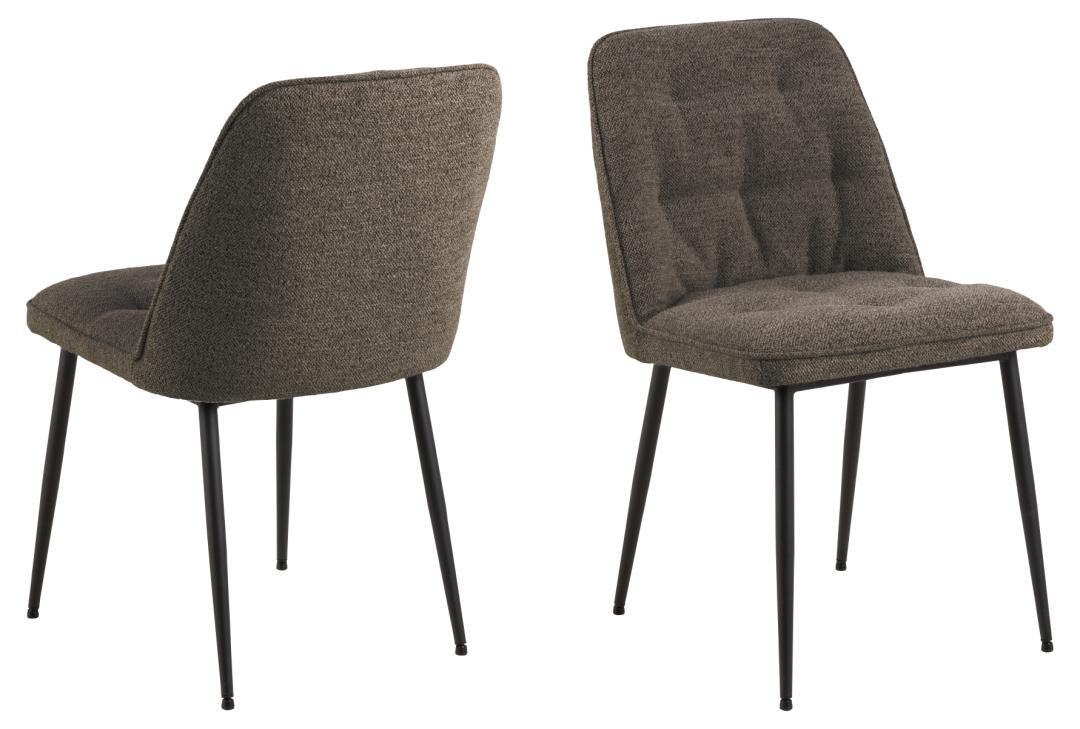 Eetkamerstoel Brooke 8211 Stof Monza Taupe 8211 Metaal Minimale Bestelling 2 Stuks Eetkamerstoel Brooke 8211 Stof Monza Taupe 8211 Metaal Minimale Bestelling 2 Stuks