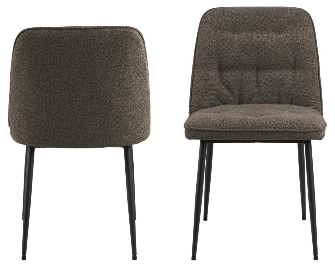 Eetkamerstoel Brooke 8211 Stof Monza Taupe 8211 Metaal Minimale Bestelling 2 Stuks Eetkamerstoel Brooke 8211 Stof Monza Taupe 8211 Metaal Minimale Bestelling 2 Stuks