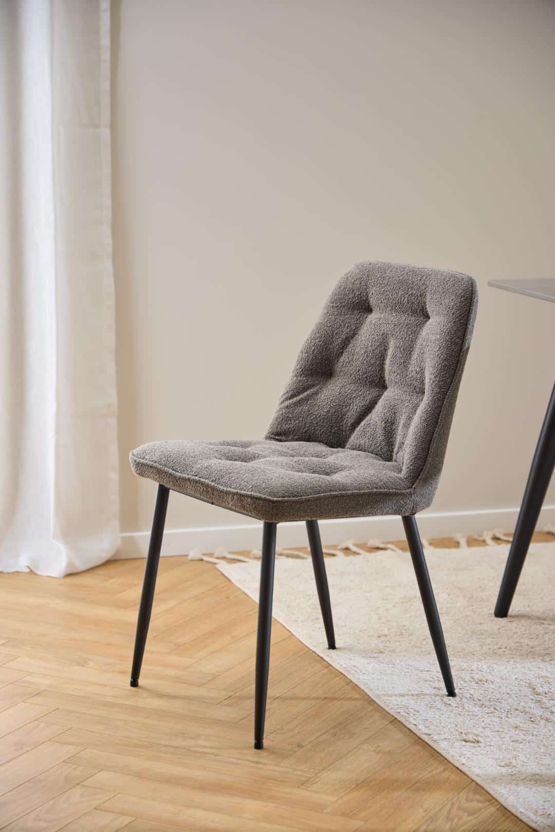 Eetkamerstoel Brooke 8211 Stof Monza Taupe 8211 Metaal Minimale Bestelling 2 Stuks Eetkamerstoel Brooke 8211 Stof Monza Taupe 8211 Metaal Minimale Bestelling 2 Stuks