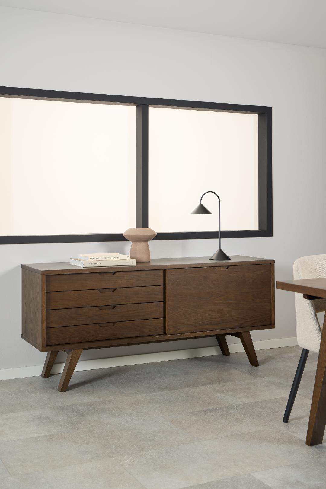 Dressoir A Line 8211 Eiken Fineer Gelakt