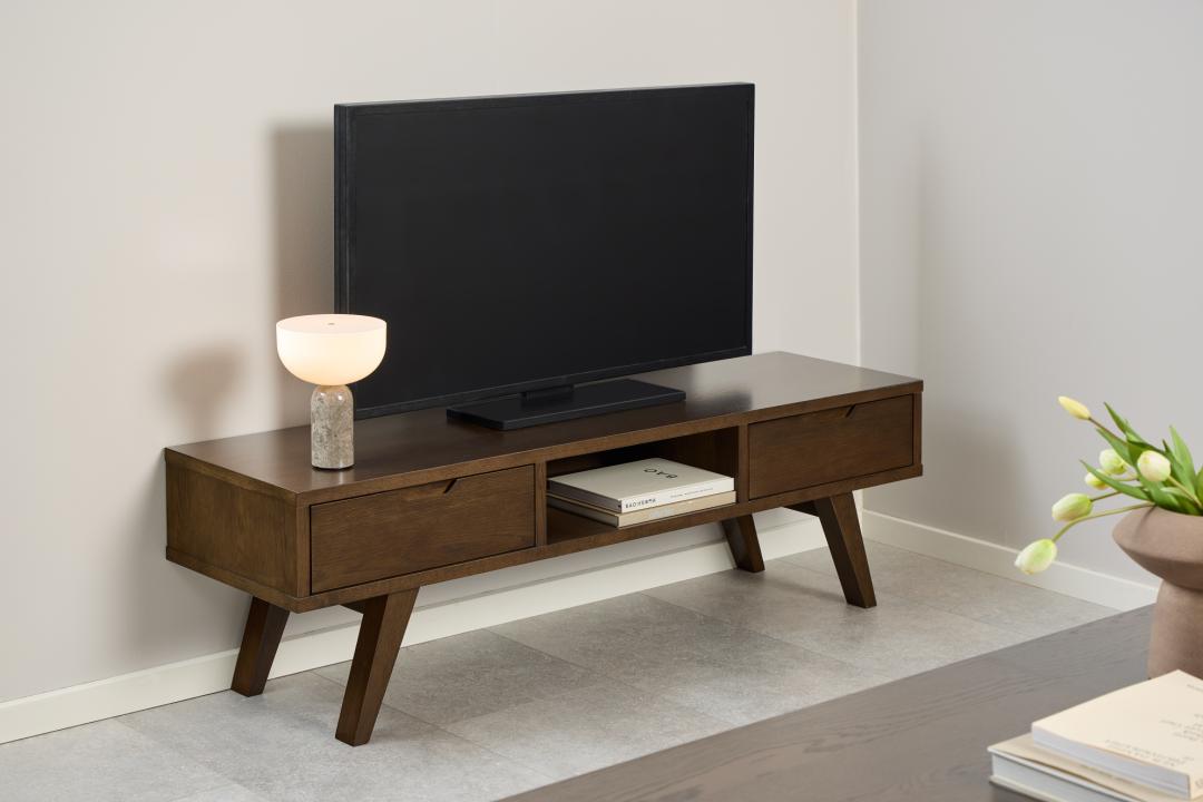 Tv Dressoir A Line 8211 Gerookt Eiken Fineer