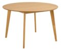 Eetkamertafel Roxby - Eiken fineer - Ø120 cm