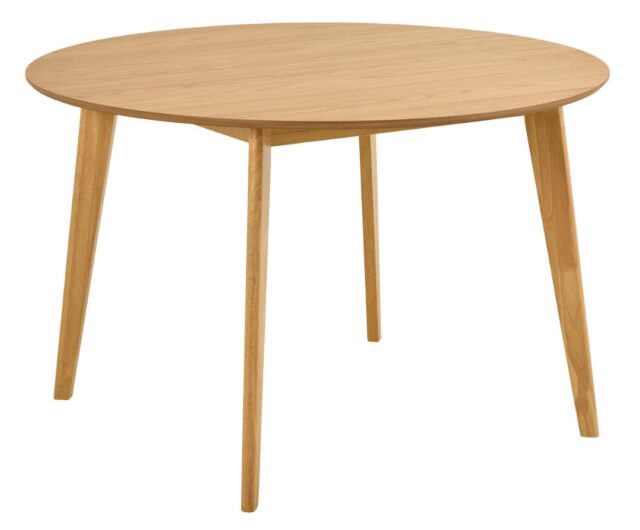 Eetkamertafel Roxby 8211 Eiken Fineer 8211 120 Cm Eetkamertafel Roxby 8211 Eiken Fineer 8211 120 Cm