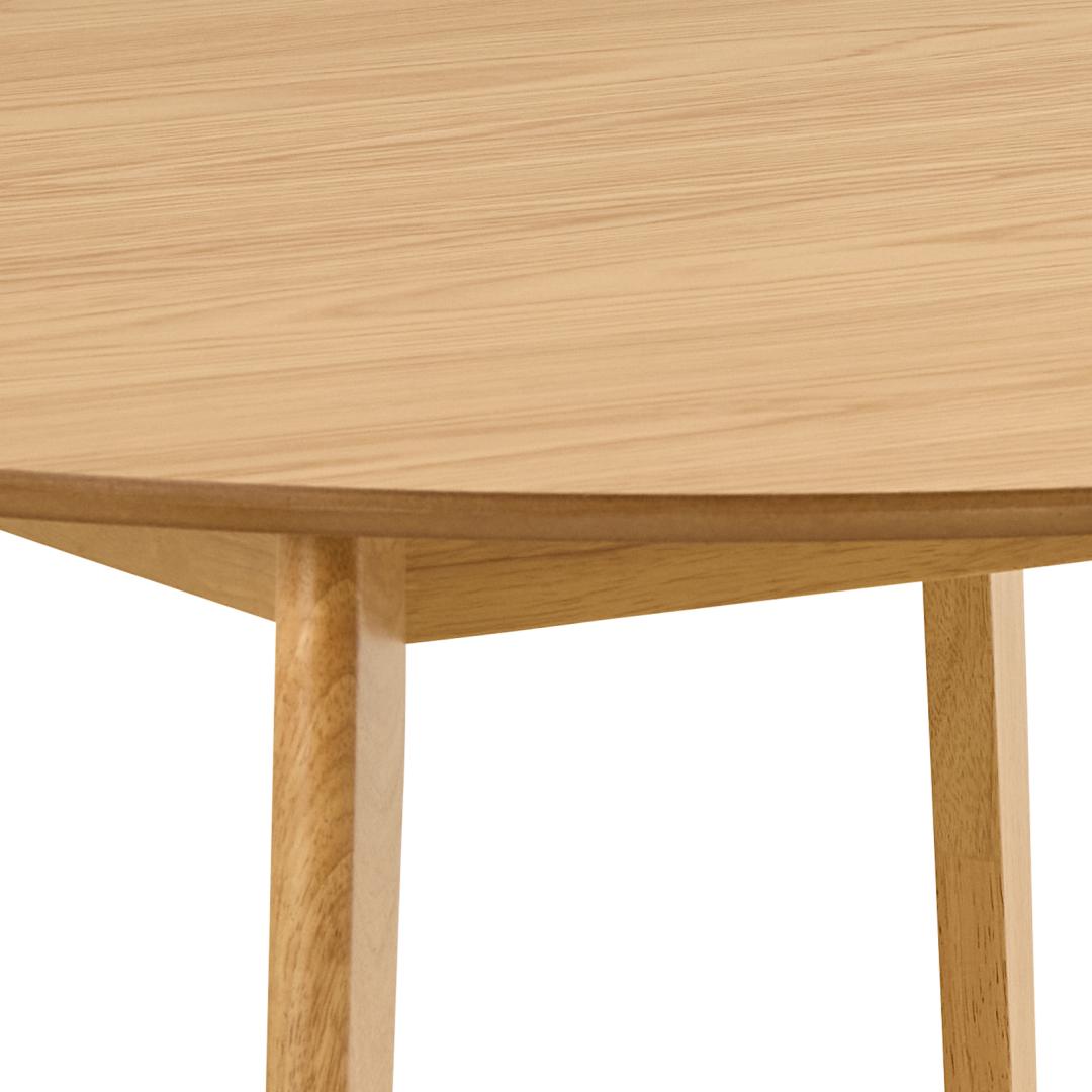 Eetkamertafel Roxby 8211 Eiken Fineer 8211 120 Cm Eetkamertafel Roxby 8211 Eiken Fineer 8211 120 Cm