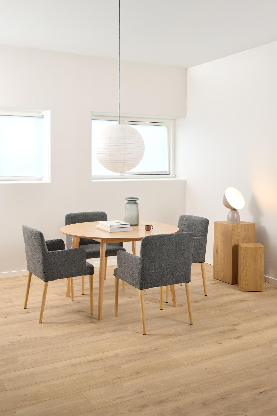 Eetkamertafel Roxby 8211 Eiken Fineer 8211 120 Cm Eetkamertafel Roxby 8211 Eiken Fineer 8211 120 Cm