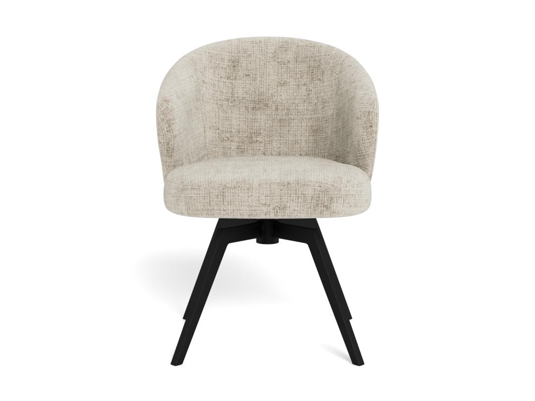 Eetkamerstoel Darlene 8211 Stof Juto Beige 8211 Zwart Metaal Eetkamerstoel Darlene 8211 Stof Juto Beige 8211 Zwart Metaal