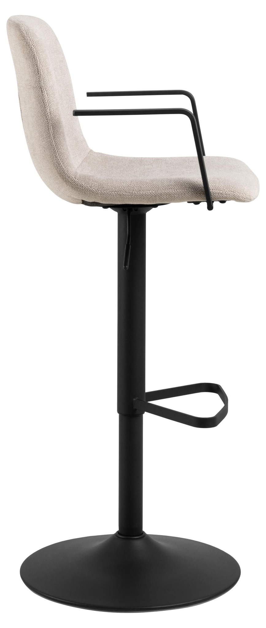 Barkruk Pablo 8211 Stof Beige Chenille 8211 Metaal Minimale Bestelling 2 Stuks