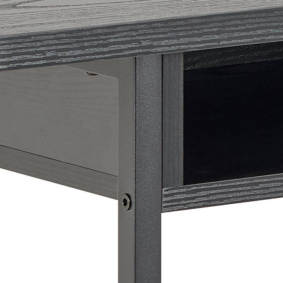 Haltafel Darlington 8211 Zwart Melamine 8211 Metaal