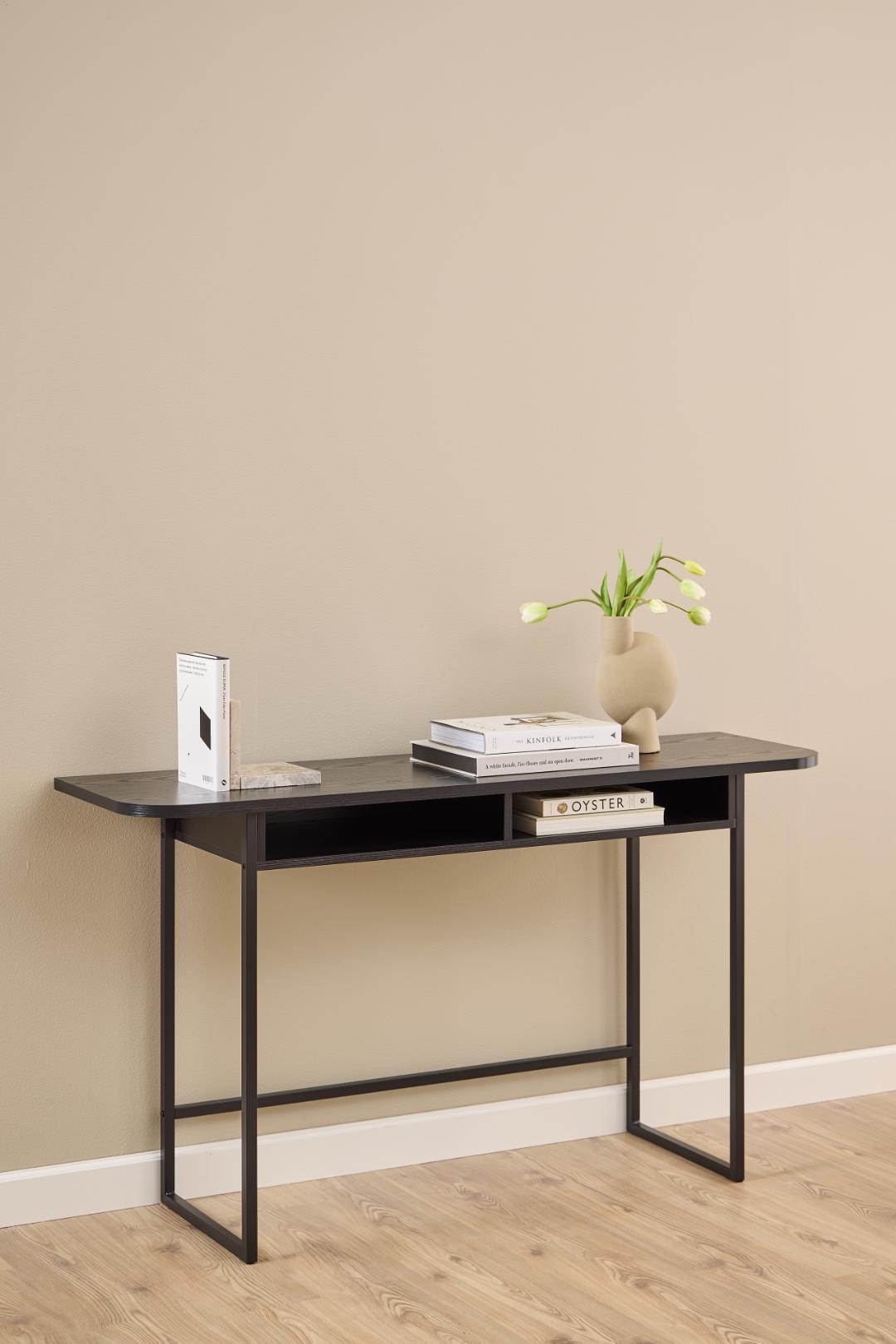 Haltafel Darlington 8211 Zwart Melamine 8211 Metaal