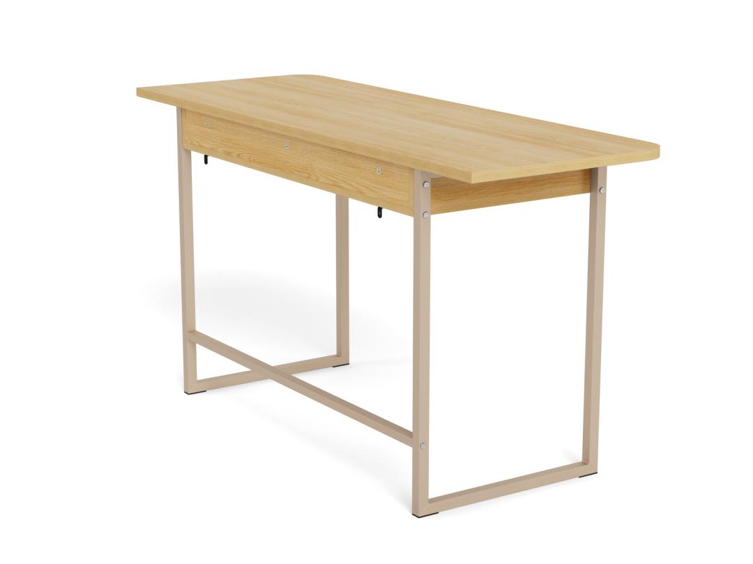 Haltafel Darlington 8211 Eiken Melamine 8211 Metaal