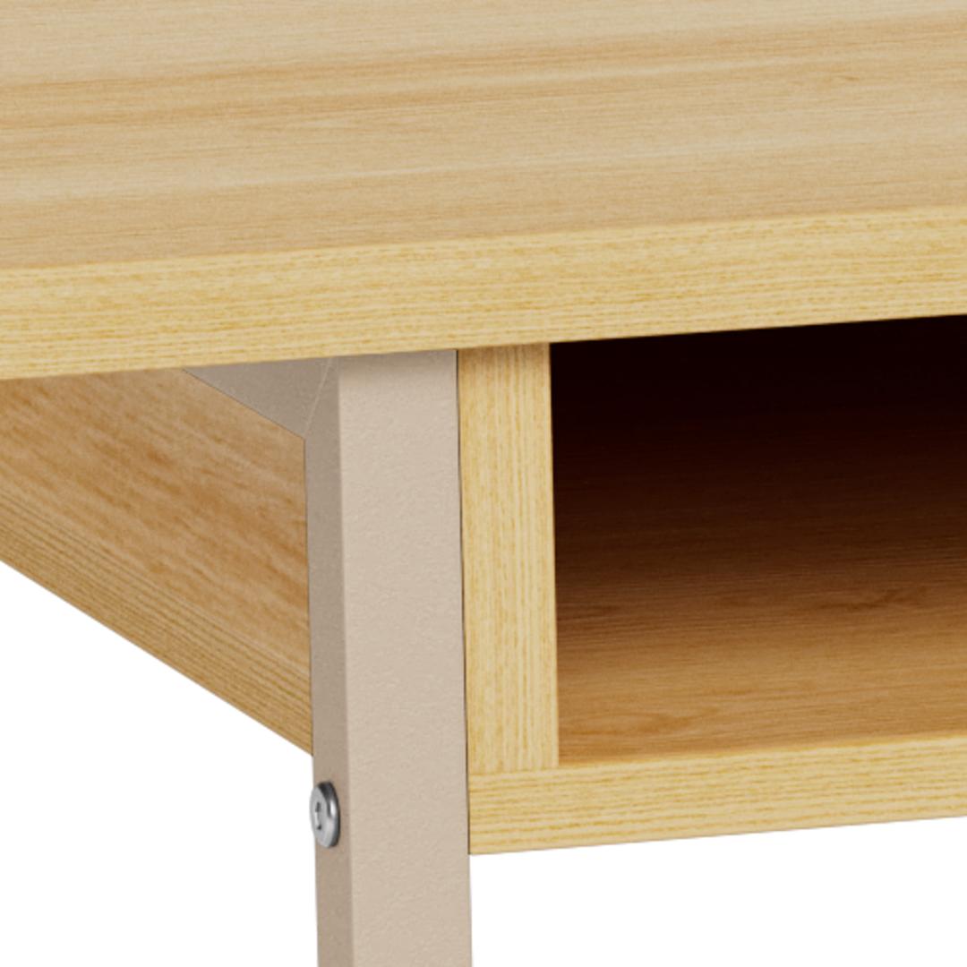 Haltafel Darlington 8211 Eiken Melamine 8211 Metaal