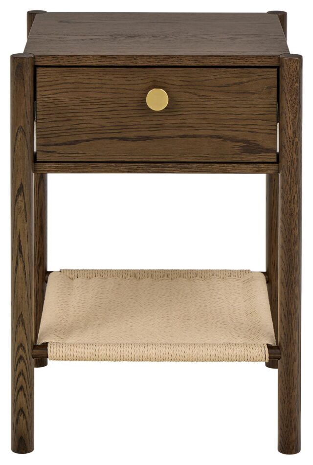 Nachtkastje Monfort 8211 Gerookt Eiken Fineer Nachtkastje Monfort 8211 Gerookt Eiken Fineer