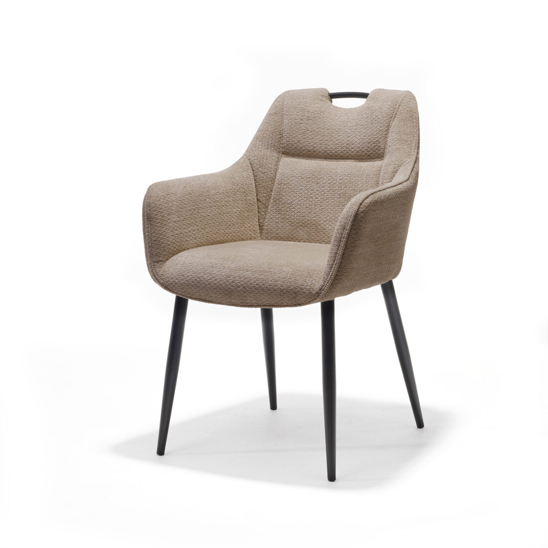 Eetkamerstoel Adele 8211 Stof Retro Bliss 18 Taupe