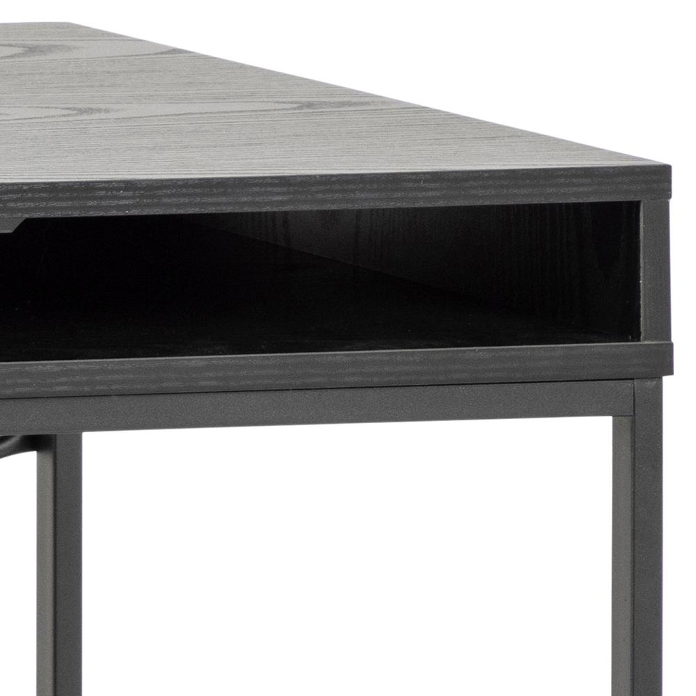 Bureau Seaford 8211 Zwart Essen Melamine 8211 Metaal