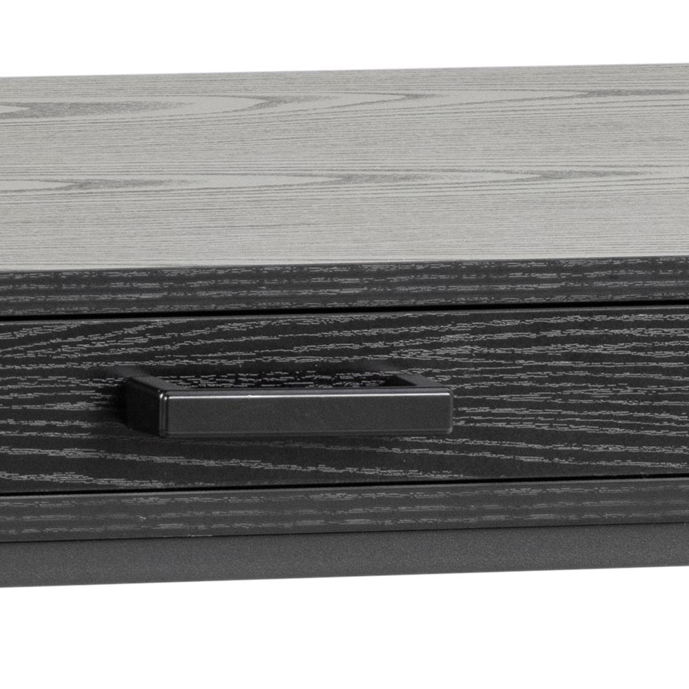 Bureau Seaford 8211 Zwart Essen Melamine 8211 Metaal