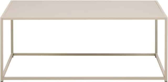 Salontafel Seaford 8211 Grijs Ruw Melamine 8211 Grijs Metaal