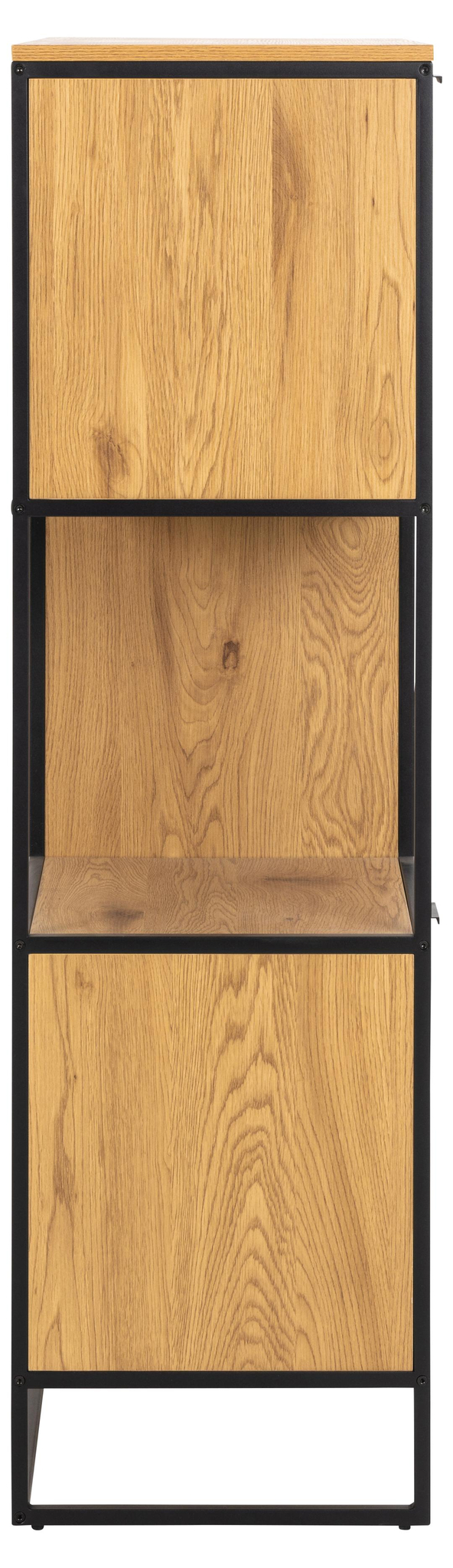 Boekenkast Swindon 8211 Mat Wild Eiken 8211 Metaal Boekenkast Swindon 8211 Mat Wild Eiken 8211 Metaal