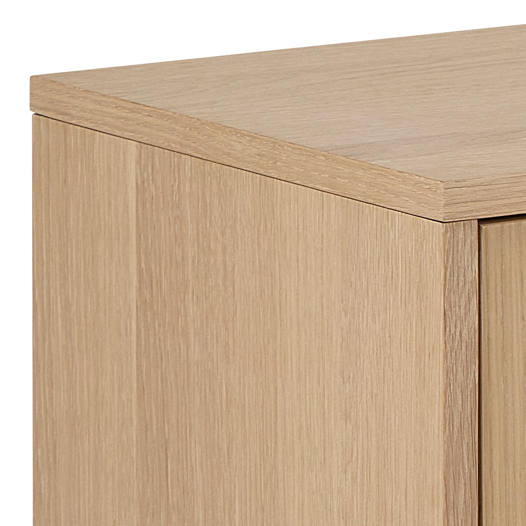 Tv Dressoir Marte 8211 Wit Geolied Eikenfineer