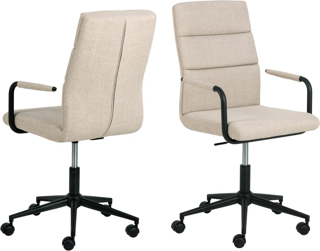 Bureaustoel Nolan 8211 Stof Basel Beige 8211 Verstelbaar Bureaustoel Nolan 8211 Stof Basel Beige 8211 Verstelbaar