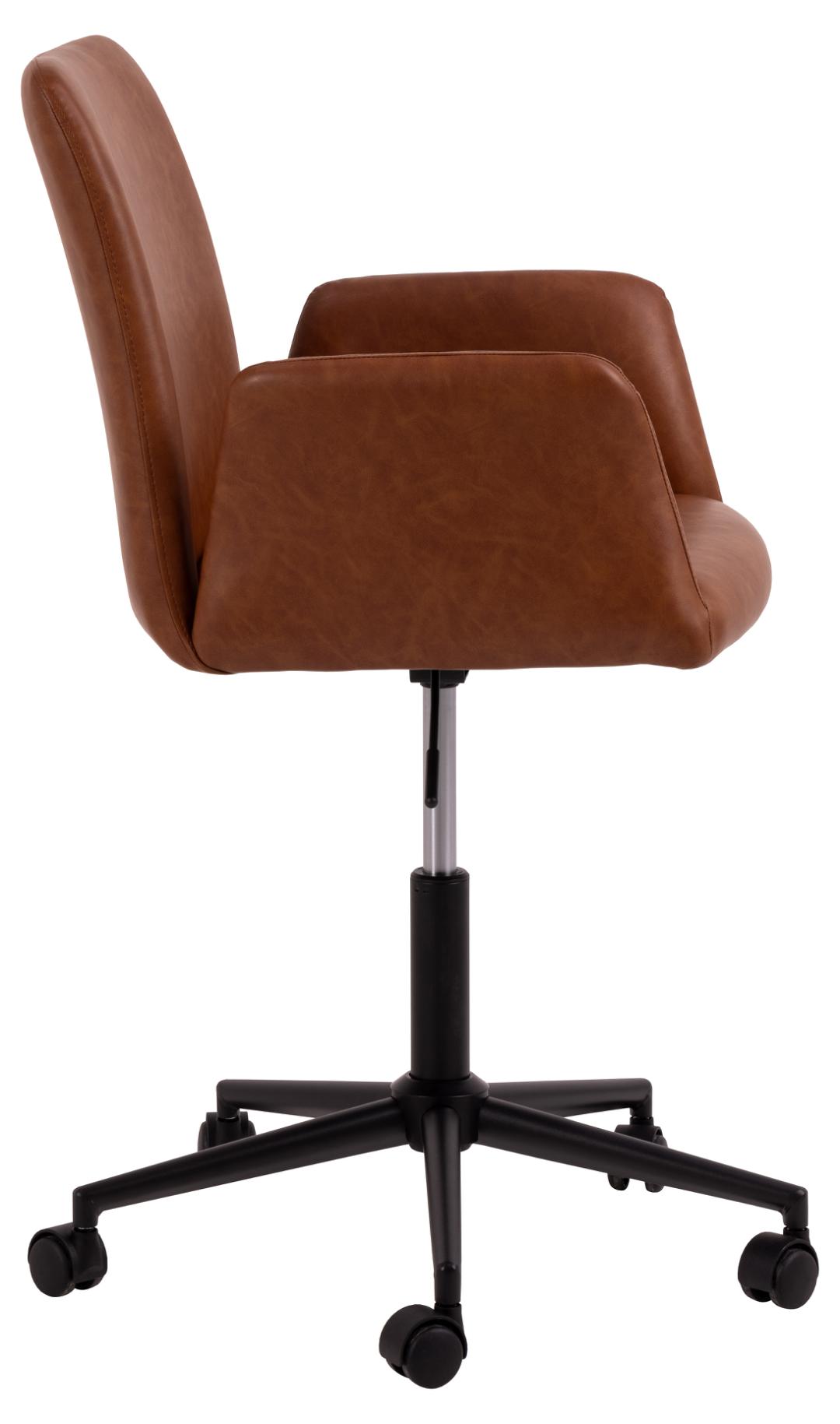 Bureaustoel Naya 8211 Pu Retro Brandy 8211 Verstelbaar Bureaustoel Naya 8211 Pu Retro Brandy 8211 Verstelbaar