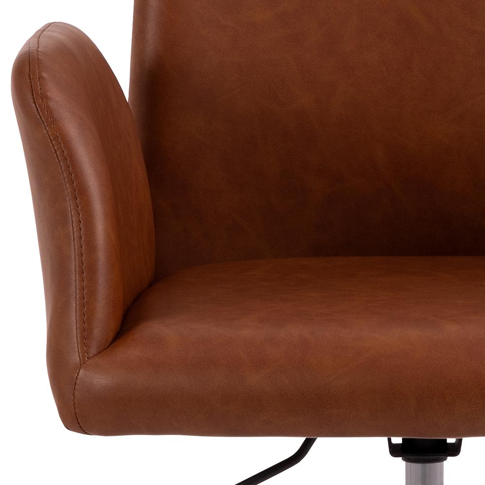 Bureaustoel Naya 8211 Pu Retro Brandy 8211 Verstelbaar Bureaustoel Naya 8211 Pu Retro Brandy 8211 Verstelbaar