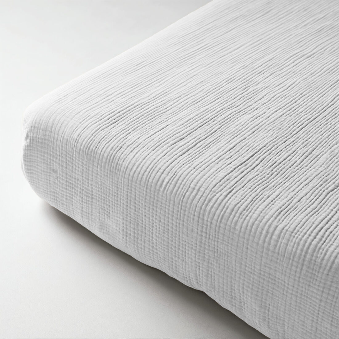 Hoeslaken Mousseline 8211 Wit 8211 90 215 200 Cm 30 Cm Hoeslaken Mousseline 8211 Wit 8211 90 215 200 Cm 30 Cm