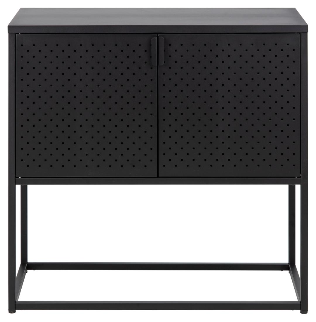 Dressoir Newton 8211 Mat Zwart Metaal 8211 Gaas