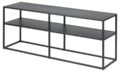 TV-dressoir Newton - Mat zwart gepoedercoat metaal