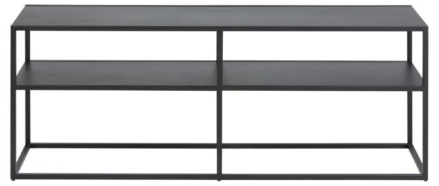 Tv Dressoir Newton 8211 Mat Zwart Gepoedercoat Metaal