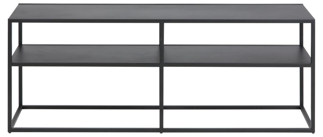 Tv Dressoir Newton 8211 Mat Zwart Gepoedercoat Metaal