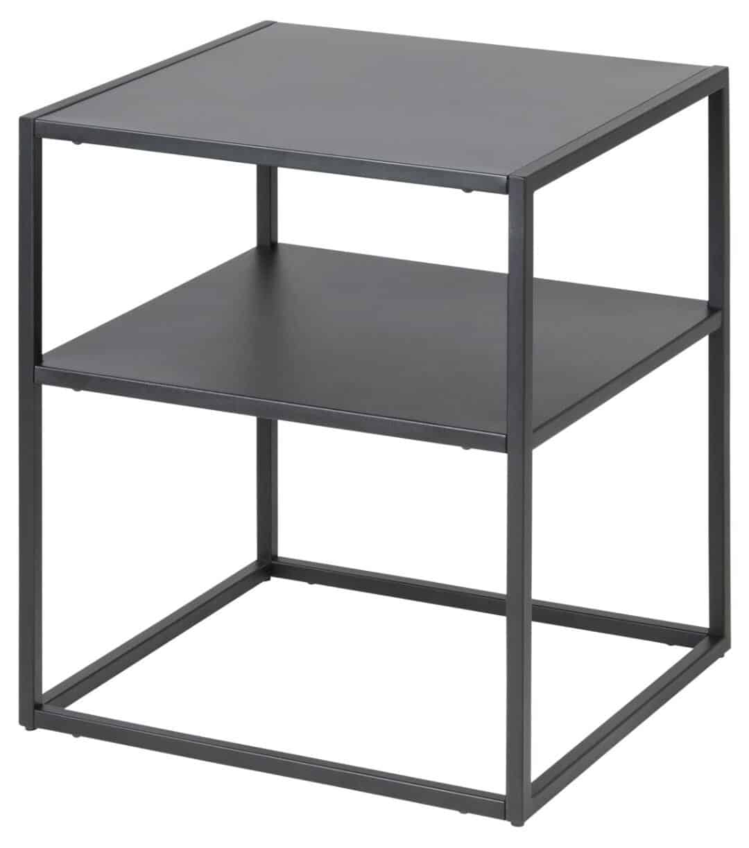 Nachtkastje Newton 8211 Mat Zwart Metaal Nachtkastje Newton 8211 Mat Zwart Metaal