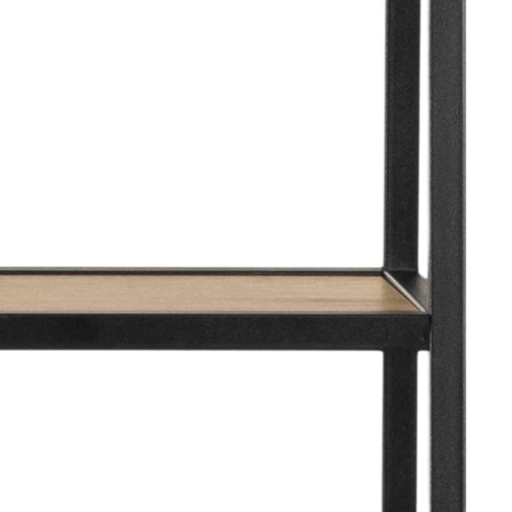 Boekenkast Seaford 8211 Mat Wild Eiken Melamine 8211 Metaal