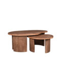 Salontafel Timon - Espresso mangohout
