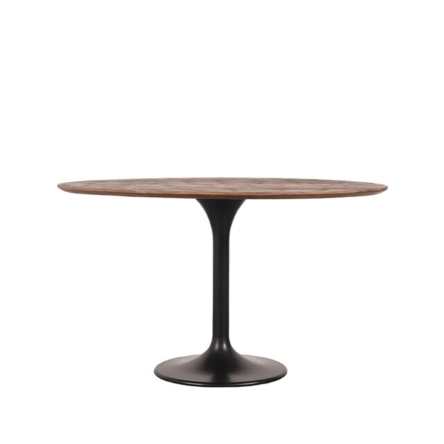 Eetkamertafel Otto 8211 Espresso Mangohout 8211 Metaal 8211 130 Cm Eetkamertafel Otto 8211 Espresso Mangohout 8211 Metaal 8211 130 Cm
