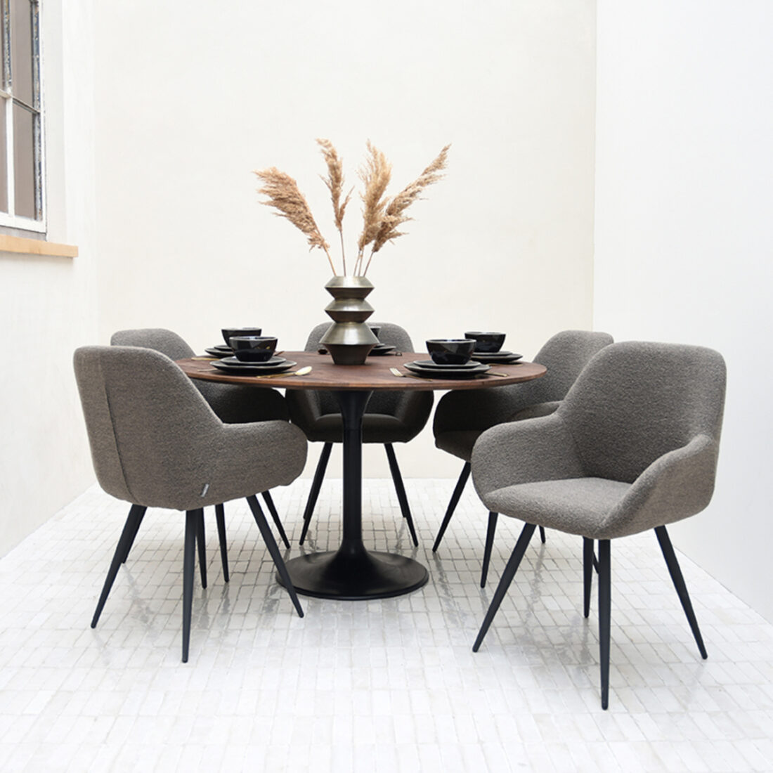 Eetkamertafel Otto 8211 Espresso Mangohout 8211 Metaal 8211 130 Cm Eetkamertafel Otto 8211 Espresso Mangohout 8211 Metaal 8211 130 Cm