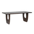Eetkamertafel Handai - Mangohout bruin walnoot - 180 cm