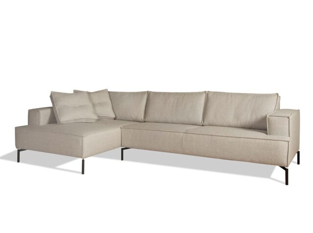 Hoekbank Billy 8211 3 Zits Dormeuse 8211 Stof Op Aanvraag