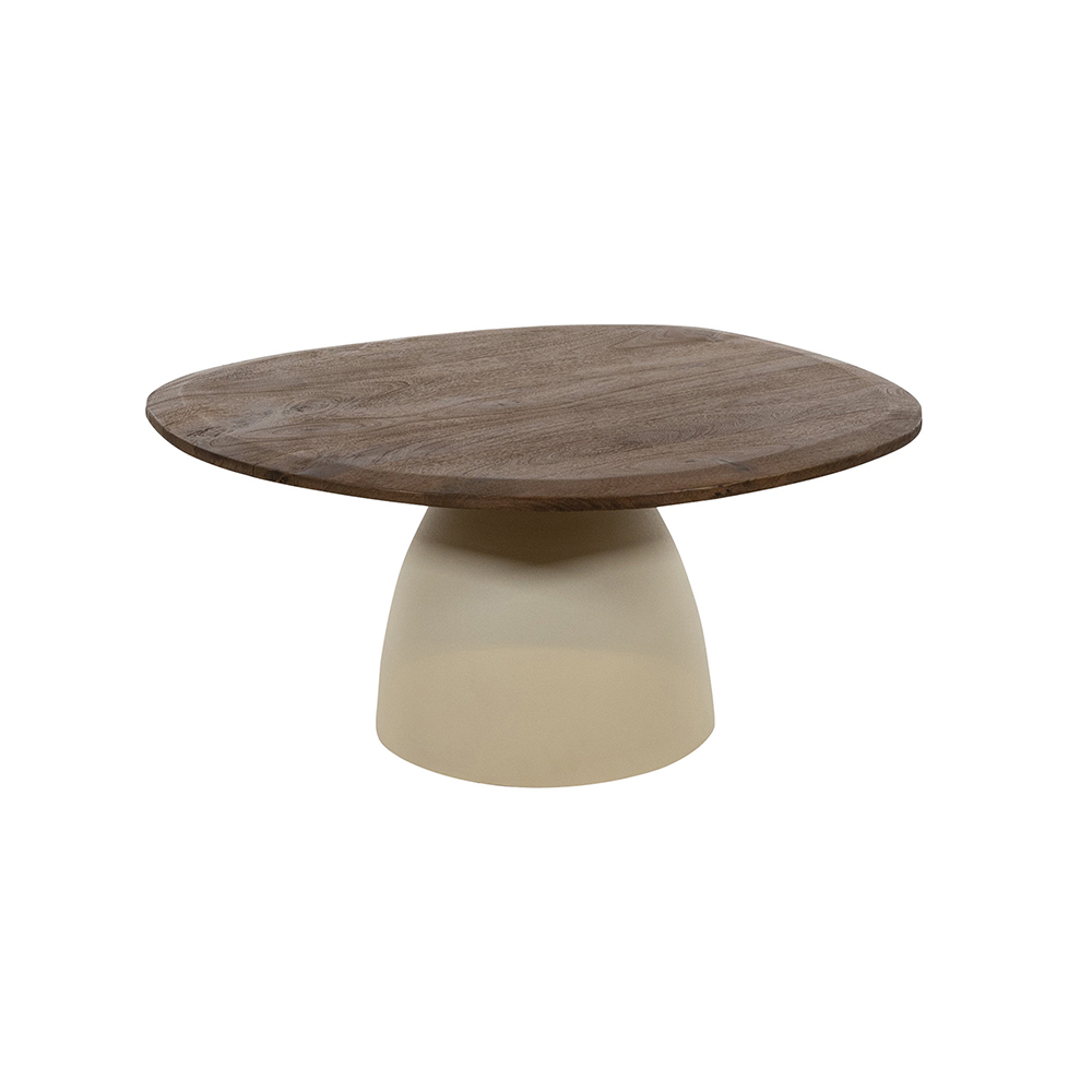 Salontafel Organisch 86 8211 Mangohout Malaga Bruin 8211 Hoogte 40 Cm