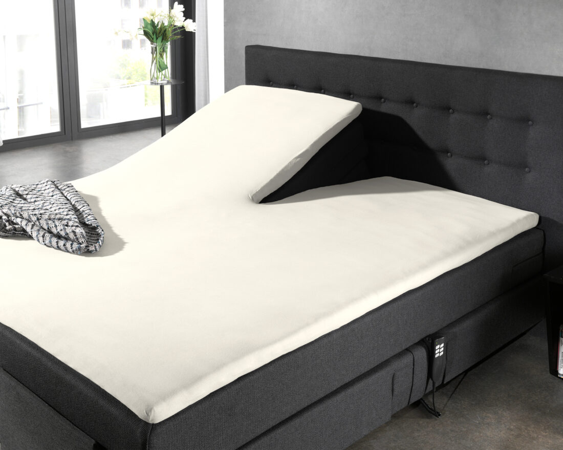 Hoeslaken Splittopper Katoen 8211 Crme 8211 160 215 220 Cm Hoeslaken Splittopper Katoen 8211 Crme 8211 160 215 220 Cm