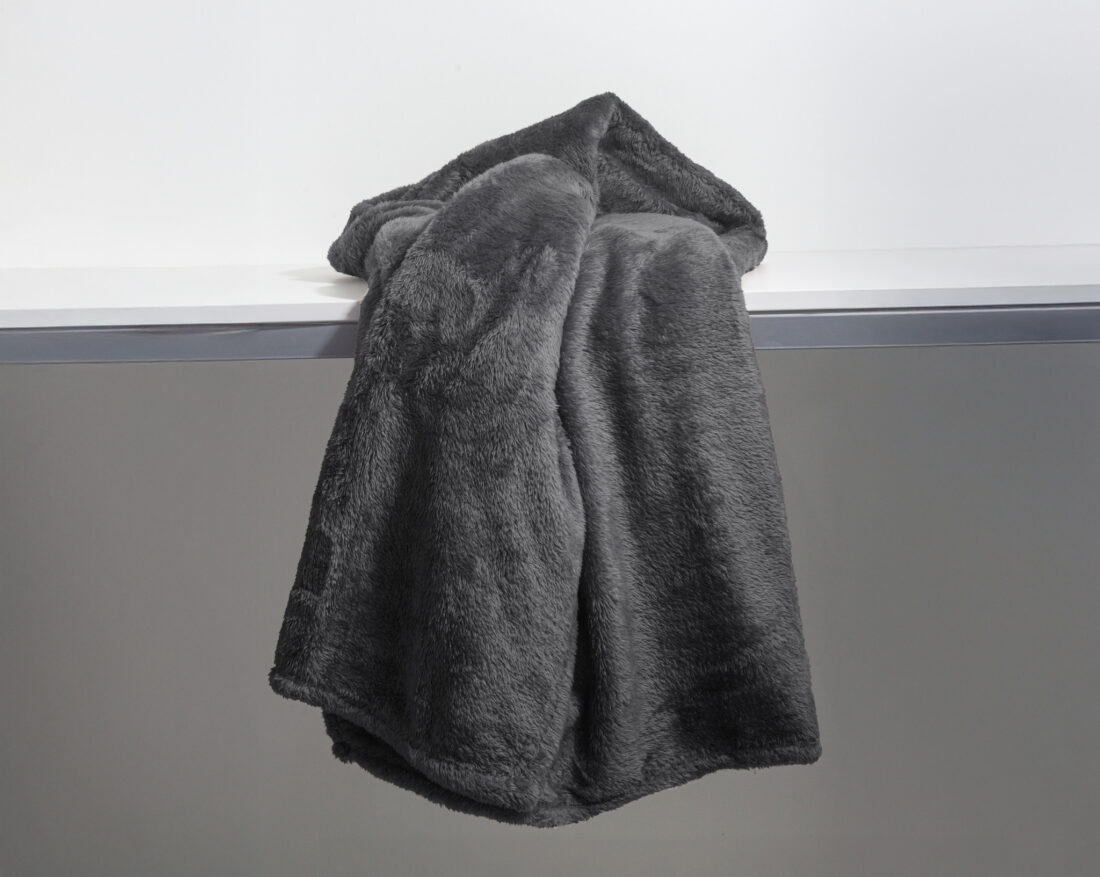 Teddy Deken Antraciet 150 X 200
