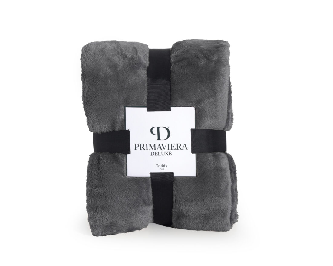 Teddy Deken Antraciet 150 X 200