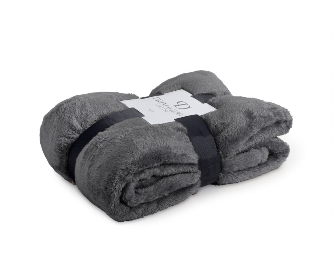 Teddy Deken Antraciet 150 X 200