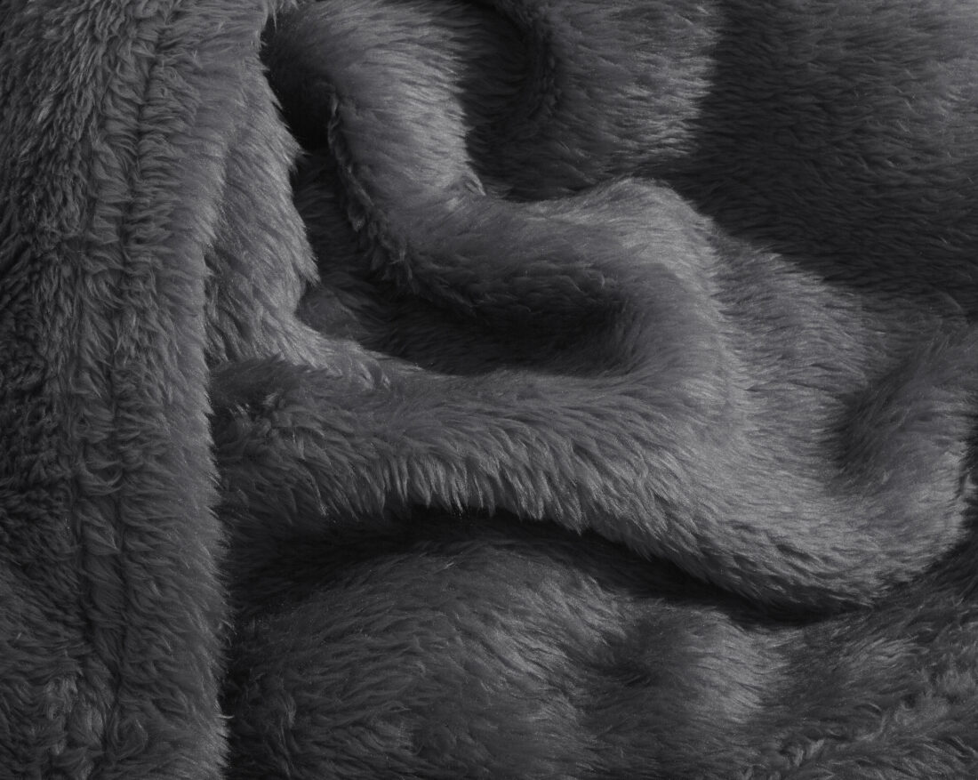 Teddy Deken Antraciet 150 X 200