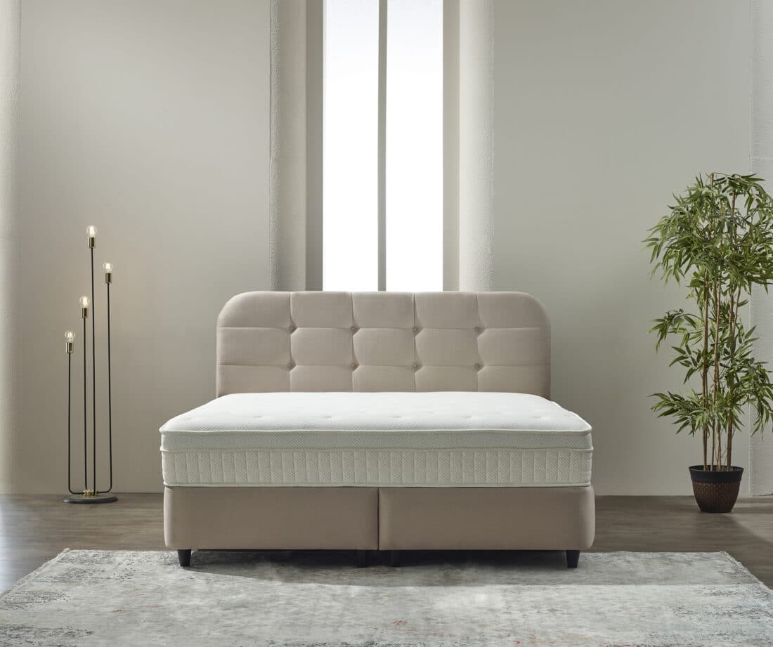 Opbergboxspring Rondo 8211 Stof Velvet Antraciet 8211 180 215 200 Cm Opbergboxspring Rondo 8211 Stof Velvet Antraciet 8211 180 215 200 Cm