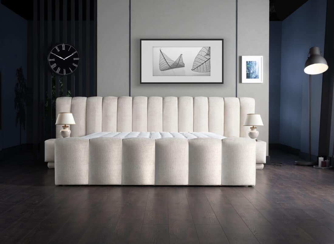 Opbergboxspring Losbedd 8211 Stof Beige 8211 160 215 200 Cm