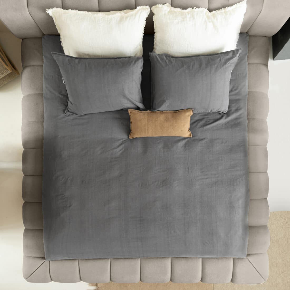 Designbed Adore Classic 8211 Cappuccino 8211 180 215 200 Cm 8211 Zonder Matras