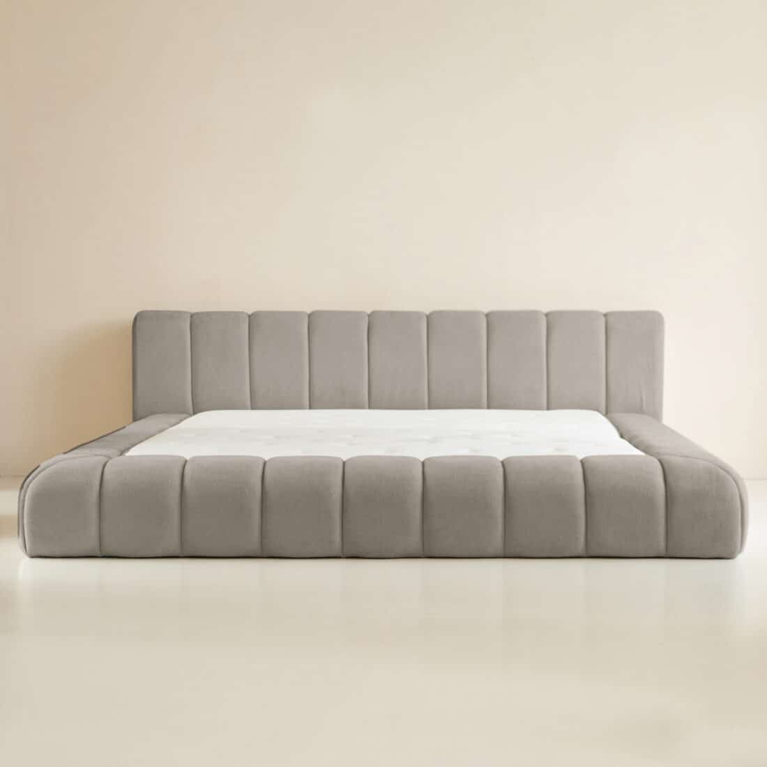 Designbed Adore Classic 8211 Cappuccino 8211 180 215 200 Cm 8211 Zonder Matras